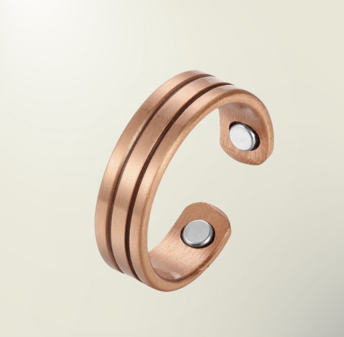 Gezondheidsring magnetisch koper A