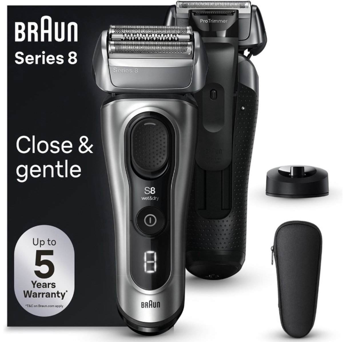 Braun Series 8 8517s - Wet & Dry Elektrisch Scheerapparaat - afbeelding 3
