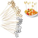 100 stuks cocktailfeestdecoraties, cocktailrietjes, paraplurietjes