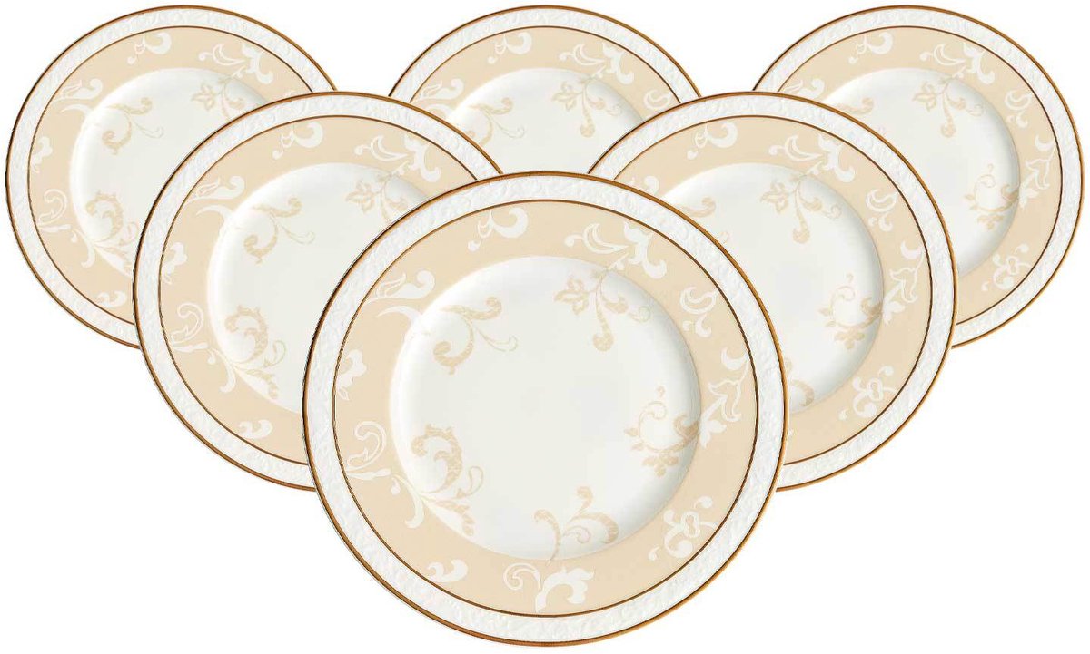 Frühstücksteller Ivoire ø 22,7 cm Set van 6