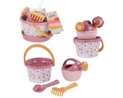 Rubo Toys strandset Little Dutch Pink Flower 5-delig kunststof.