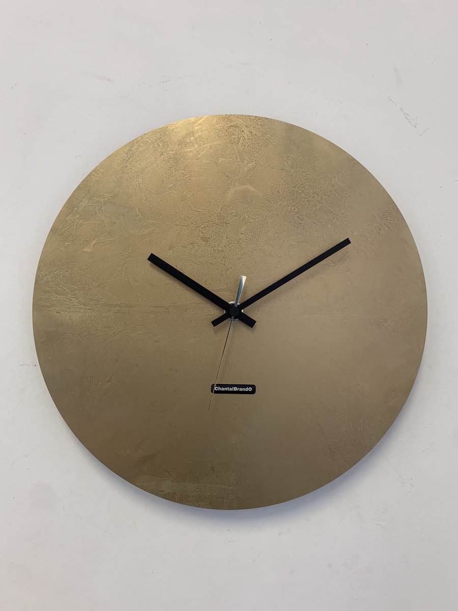 MOSACLOCK GOLD LABEL 40 Wandklok Modern Industrieel Design