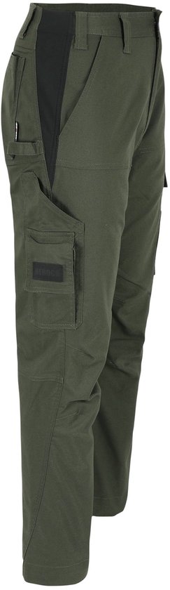 Pantalon Herock Torex Kaki foncé/ Zwart 36