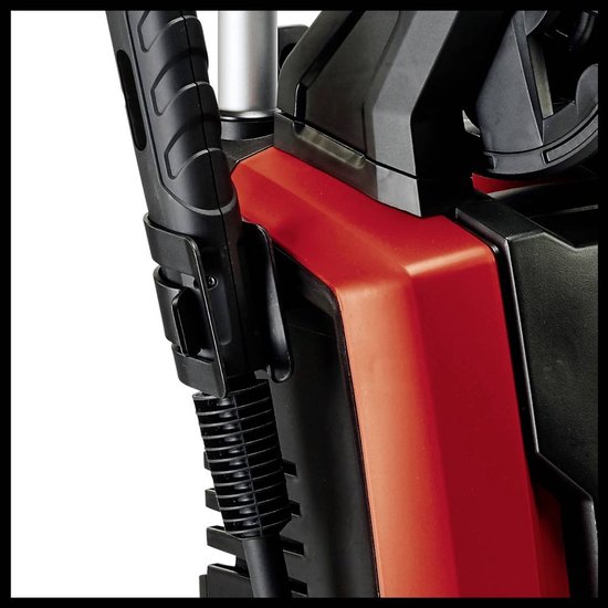 Einhell Elektrische Hogedrukreiniger TC-HP 140 - 1900 W - Max. 140 bar - 420 l/u - Incl. 5m hogedrukslang, pistool, lans, diverse sproeiers, borstel, schuimsproeier en terrasreiniger — afbeelding 3