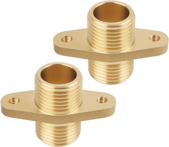 Douche Extender, 2 stuks douchekop adapter, messing hoofd extender