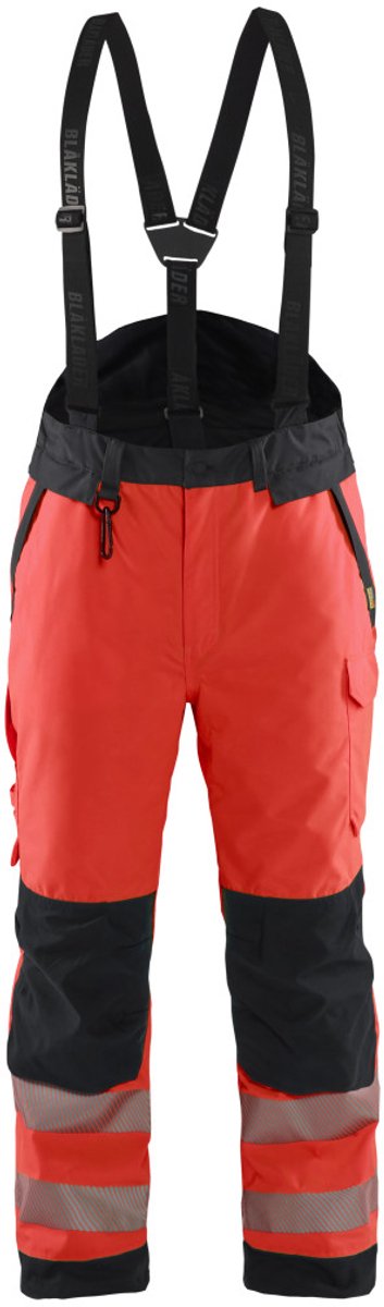 Blaklader 1875-1977 Winterwerkbroek High Vis - High Vis Rood/Zwart - XXXLT