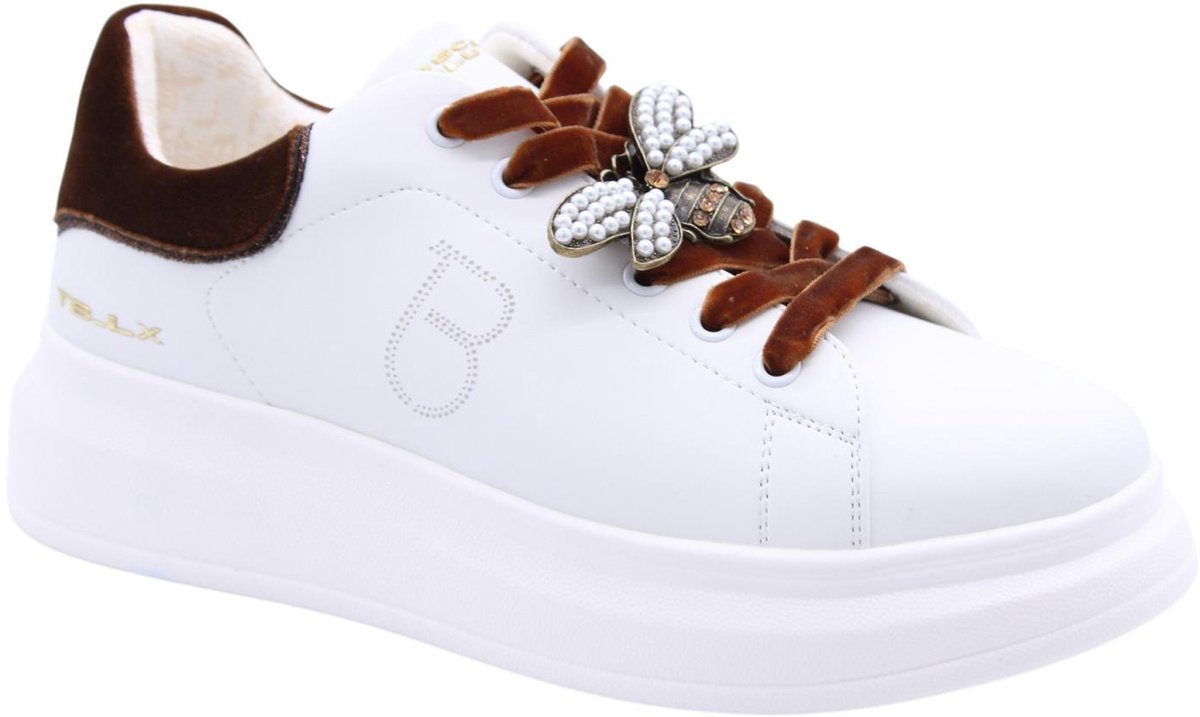 Tosca Blu - Schoenen - Wit - Vrouwen - Maat 40 -