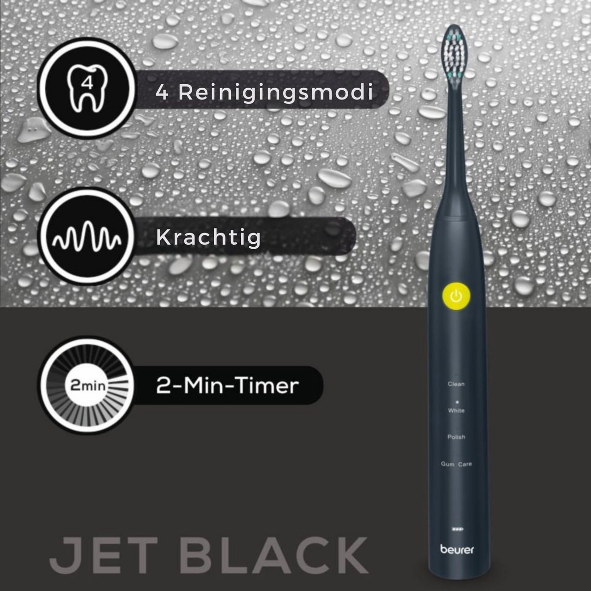 Beurer SC 30 Elektrische Sonische Tandenborstel met 4 - afbeelding 3