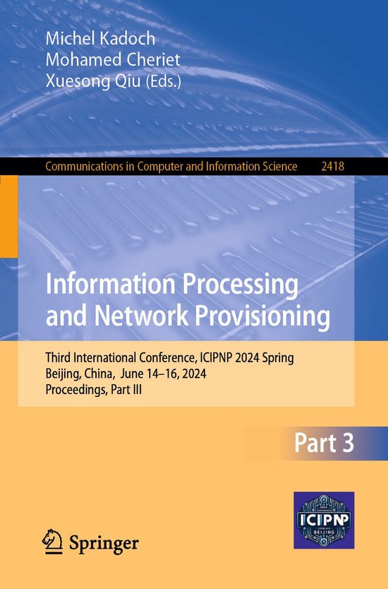Springer Nature Proceedings Computer Science 3 - Information ... - cover