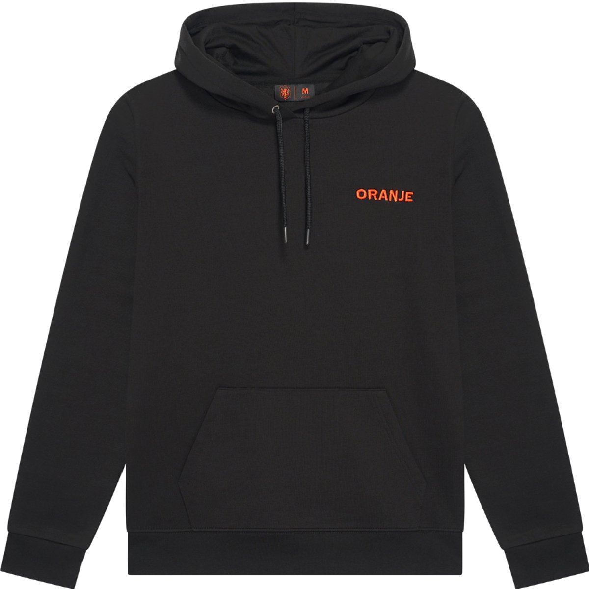 Nederlands Elftal Hoodie Heren - Maat L - Zwart - Voetbal - KNVB - Trui - Lifestyle - Fankleding - Officiële Merchandise
