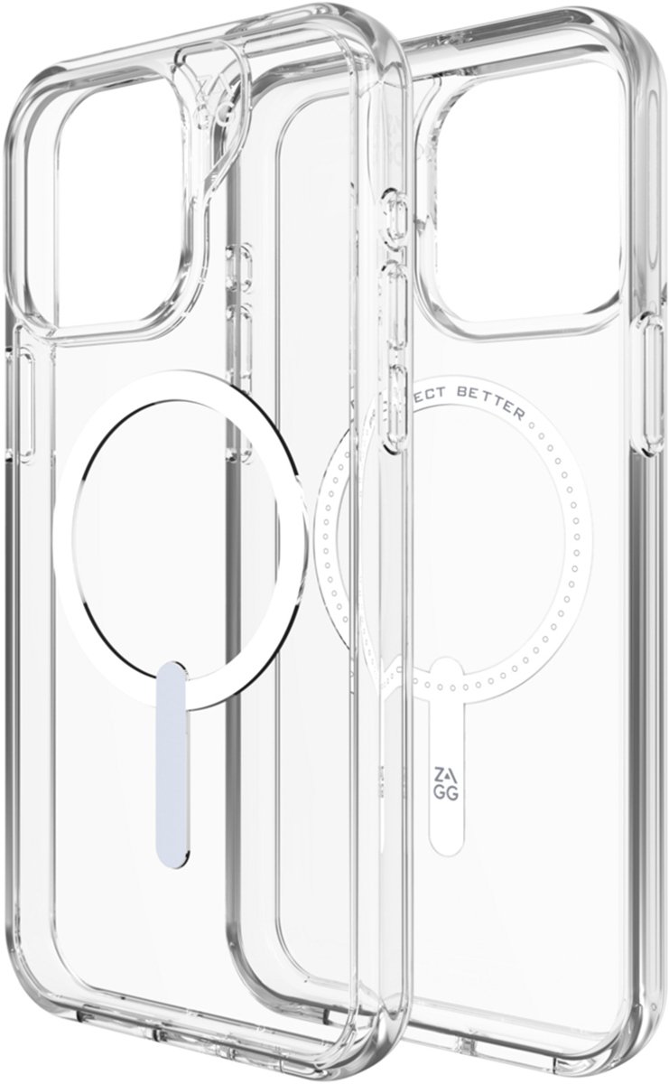 ZAGG Crystal Palace Snap hoesje geschikt voor iPhone 15 Pro Max - Transparant