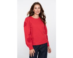 Geisha Trui Sweather 52582 21 000450 Red Dames Maat - L