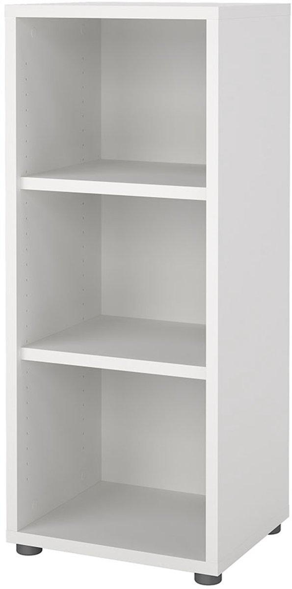 Prima wandkast 3 vakken wit.