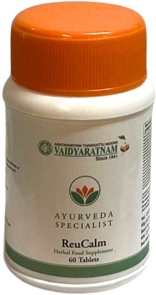 Ayurveda Specialist - ReuCalm - 60 tabletten - Supplement