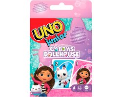 foto van Mattel Games - UNO junior DreamWorks Gabby's Poppenhuis Kaartspel