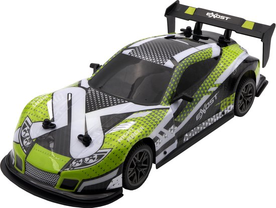 Afstandsbediening Auto - EXOST - Flitslicht 1:14 - 15 km/h - 31 -5 cm - groen - 5 jaar oud van Merkloos — afbeelding 5