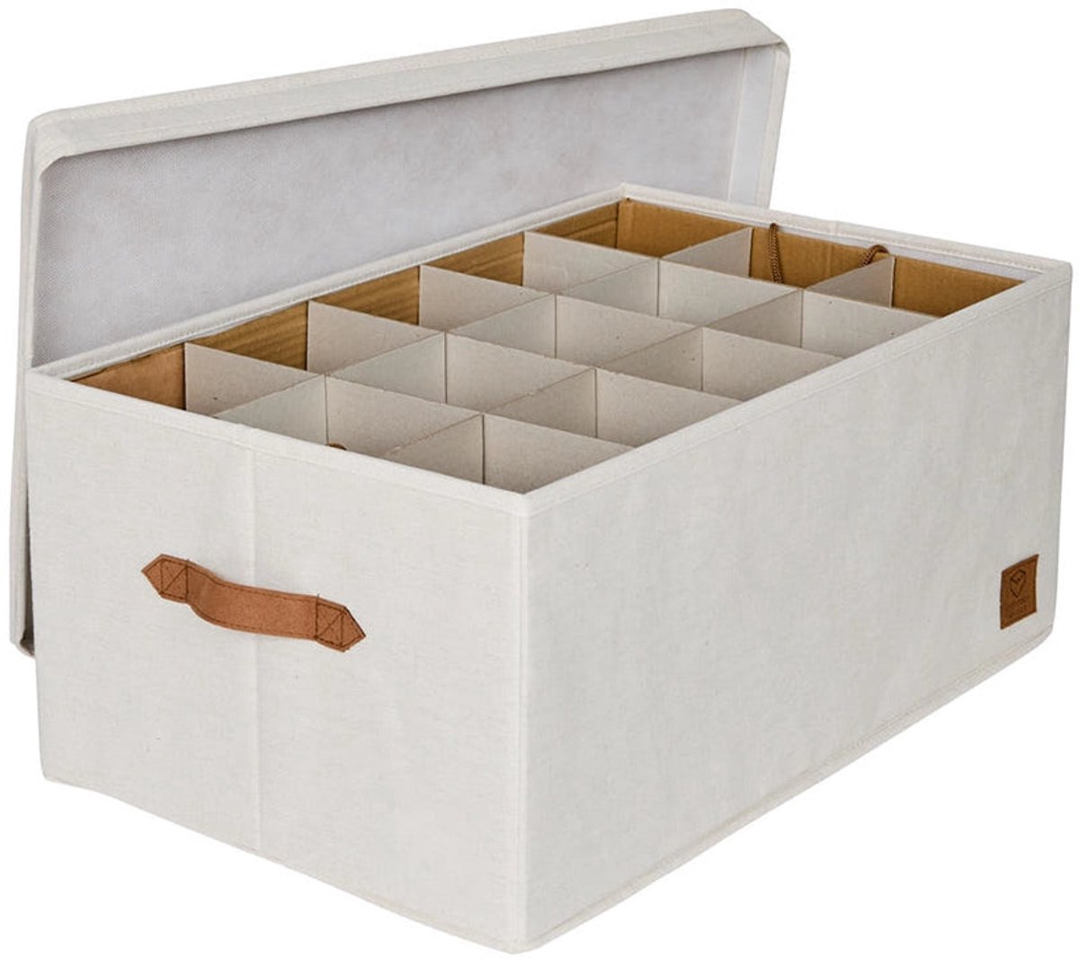 Store It Kerstballen opbergbox beige 30 ballen - Beige