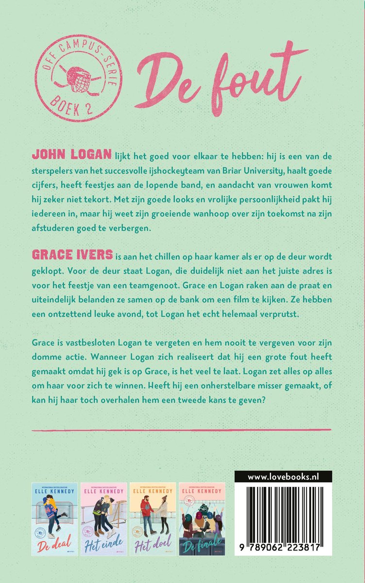 Off Campus 2 - De fout - back cover