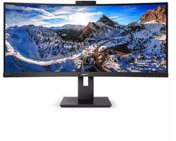 Philips 346P1CRH - QHD Ultrawide Webcam Monitor - USB-C 90w - KVM-Switch - 34 inch