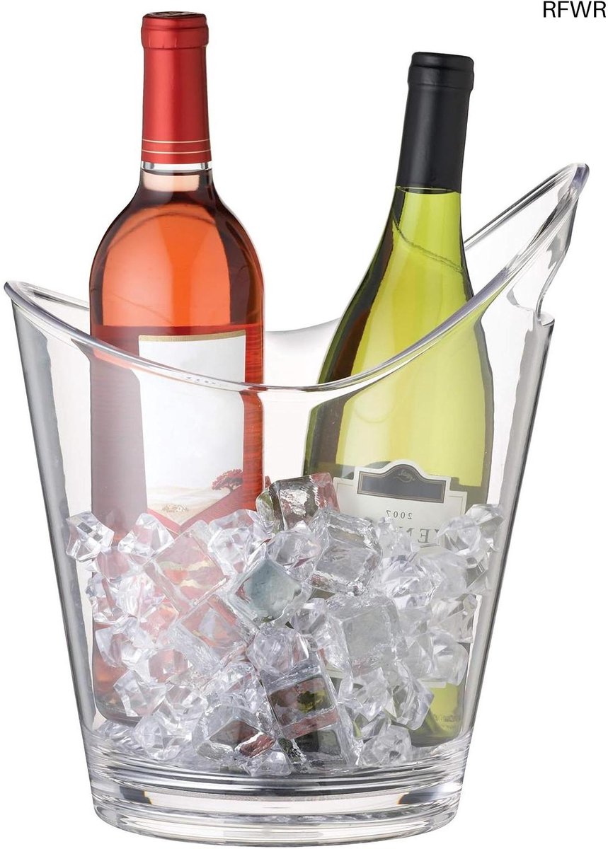 RFWR® Wijnkoeler voor 2 flessen met handvat - 10L