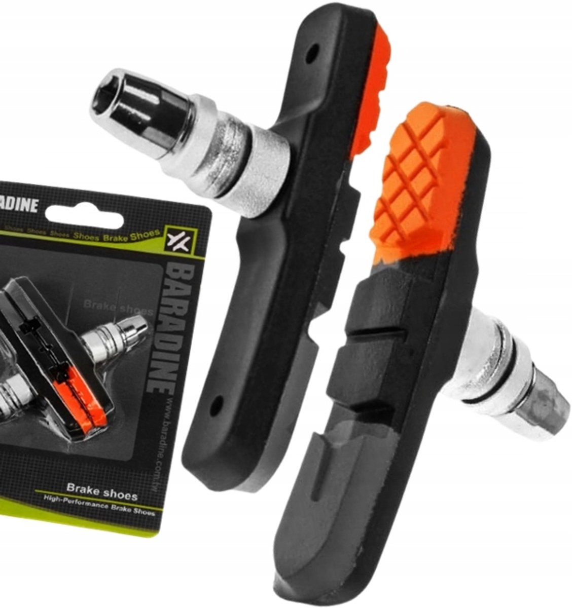 Baradine 960V Serie - V-Brake Remblokken - 72mm - Oranje