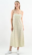 YesMooi - Polka Dot Midi Jurk - L (40)