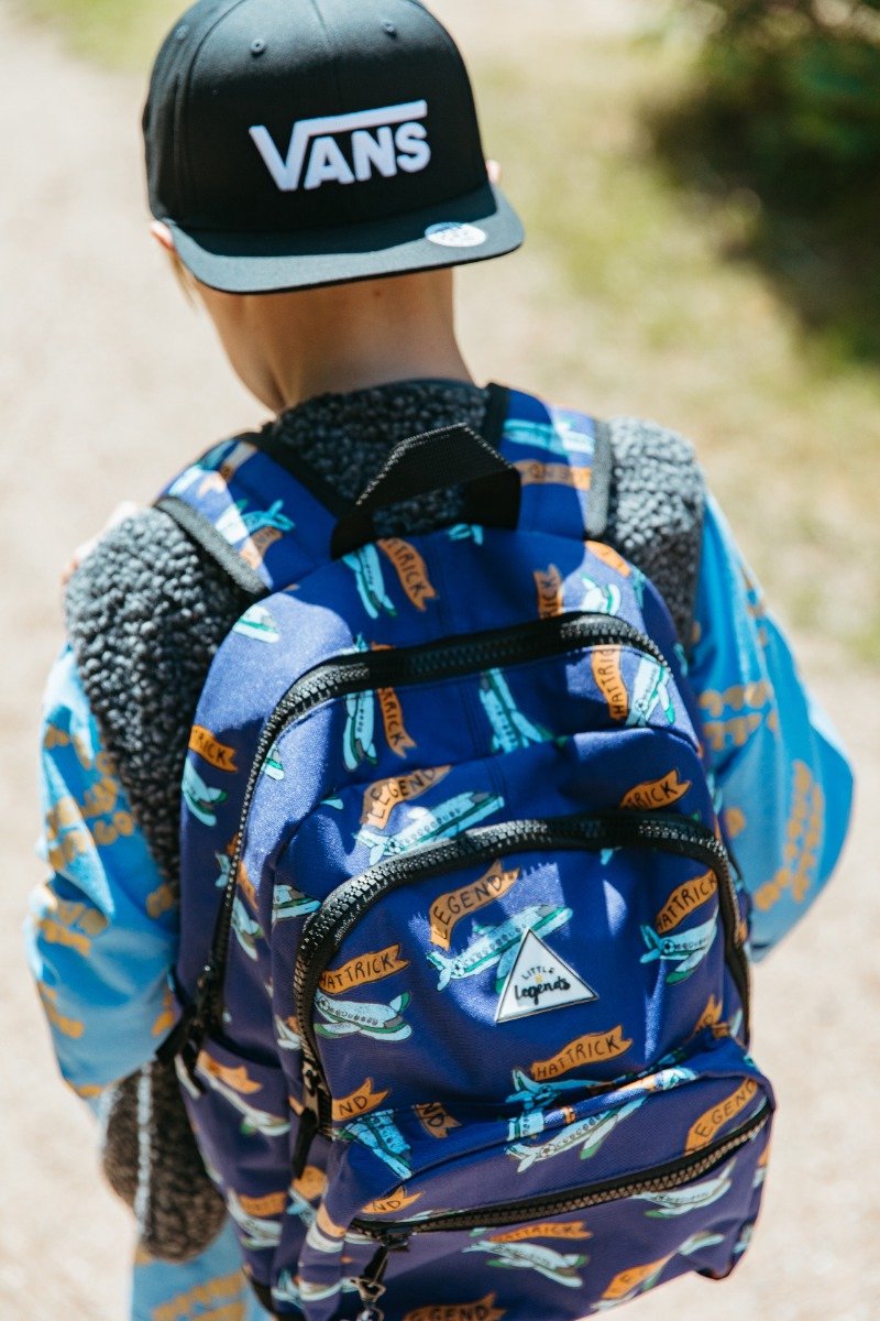 LITTLE LEGENDS BACKPACK L FOOTBALL PLANE – foto 6