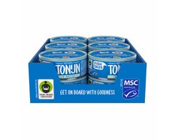 Fish Tales - Tonijn - 12 pack - in Water - Fairtrade - Hengel en Lijn - MSC