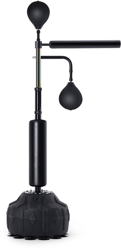 Sac De Frappe Autoportant Cobra Reflex - Sac Boxe Réflexe Réglable Hauteur Avec Base Ventouse Pour Entraînement Rapide
