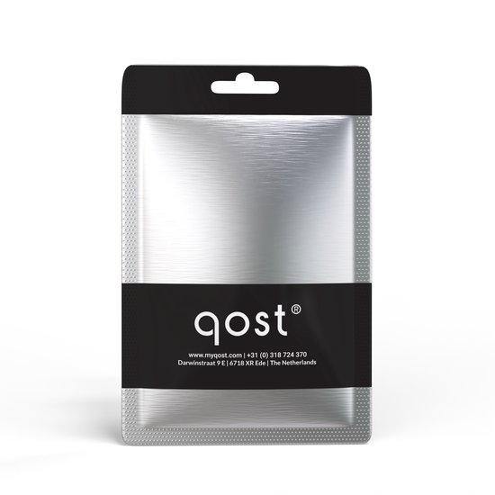 Qost - Organiseur de câbles - Pour 5 Câbles - Serre-câbles - Auto-adhésif - Support de câbles - Gestion des câbles - Zwart