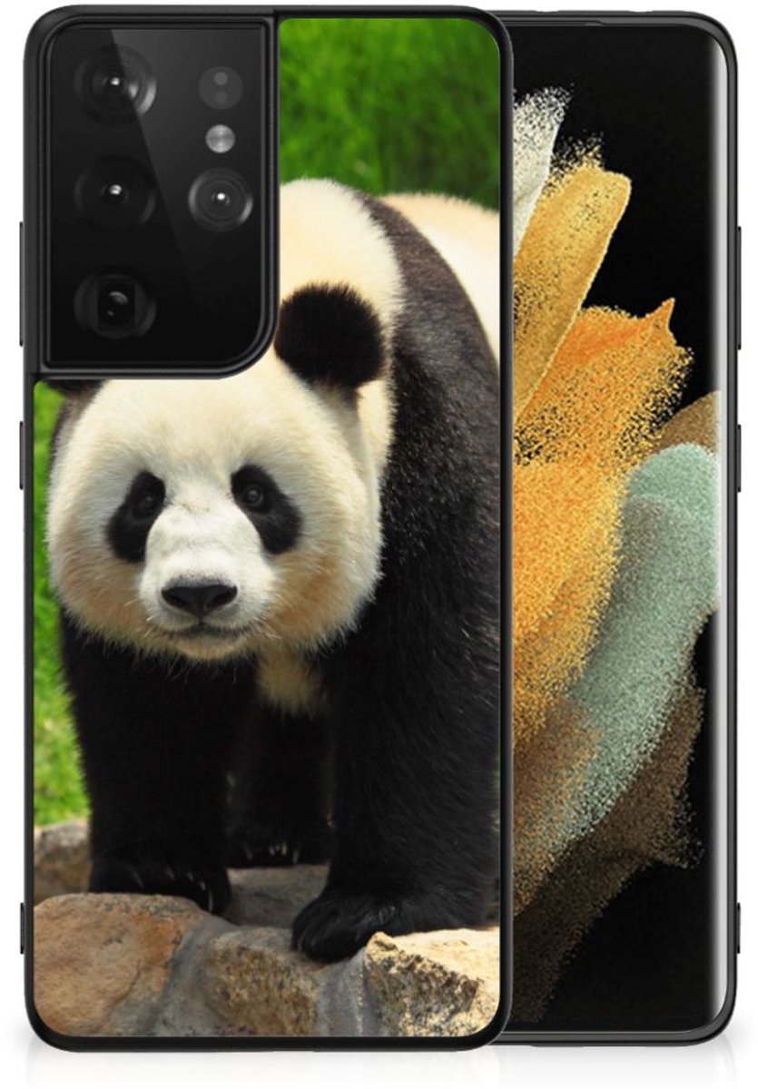 Samsung Galaxy S21 Ultra Dierenprint Telefoonhoesje Panda