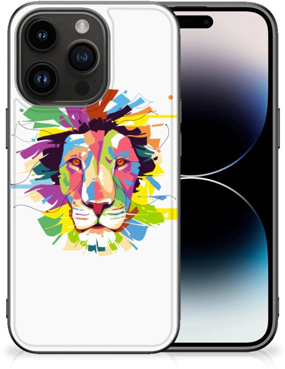 iPhone 15 Pro Hoesje Lion Color