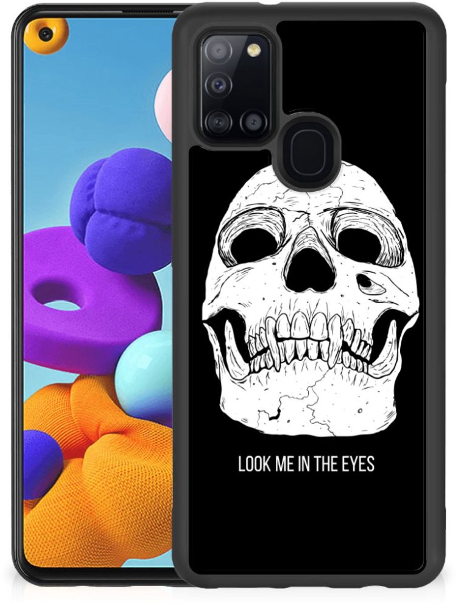 Mobiel Case Samsung Galaxy A21s Skull Eyes
