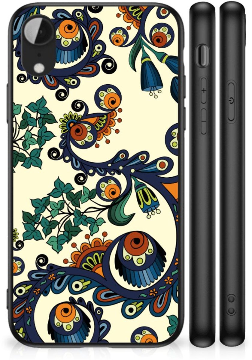 Back Cover Apple iPhone XR Barok Flower