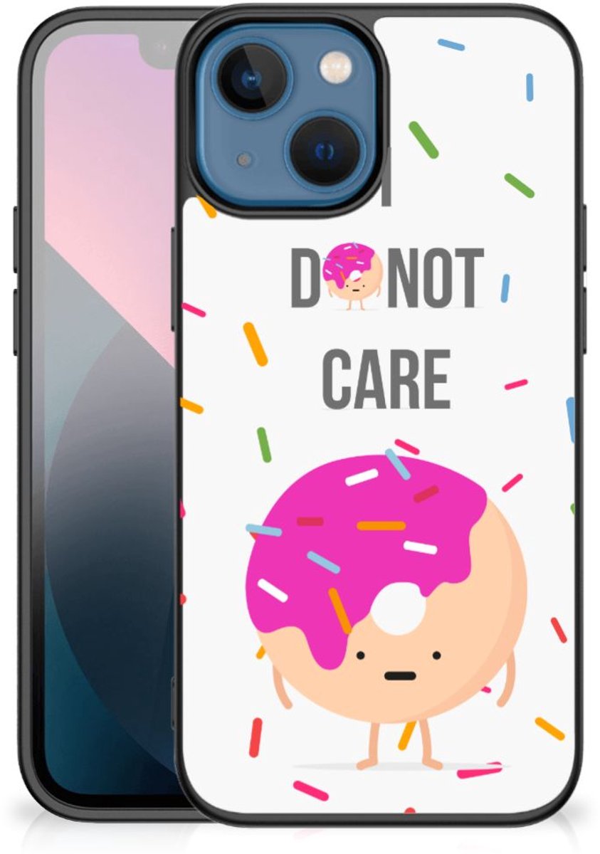 Apple iPhone 13 mini Back Cover Hoesje Donut Roze