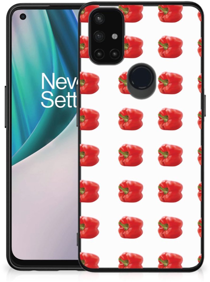 OnePlus Nord N10 5G Back Cover Hoesje Paprika Red