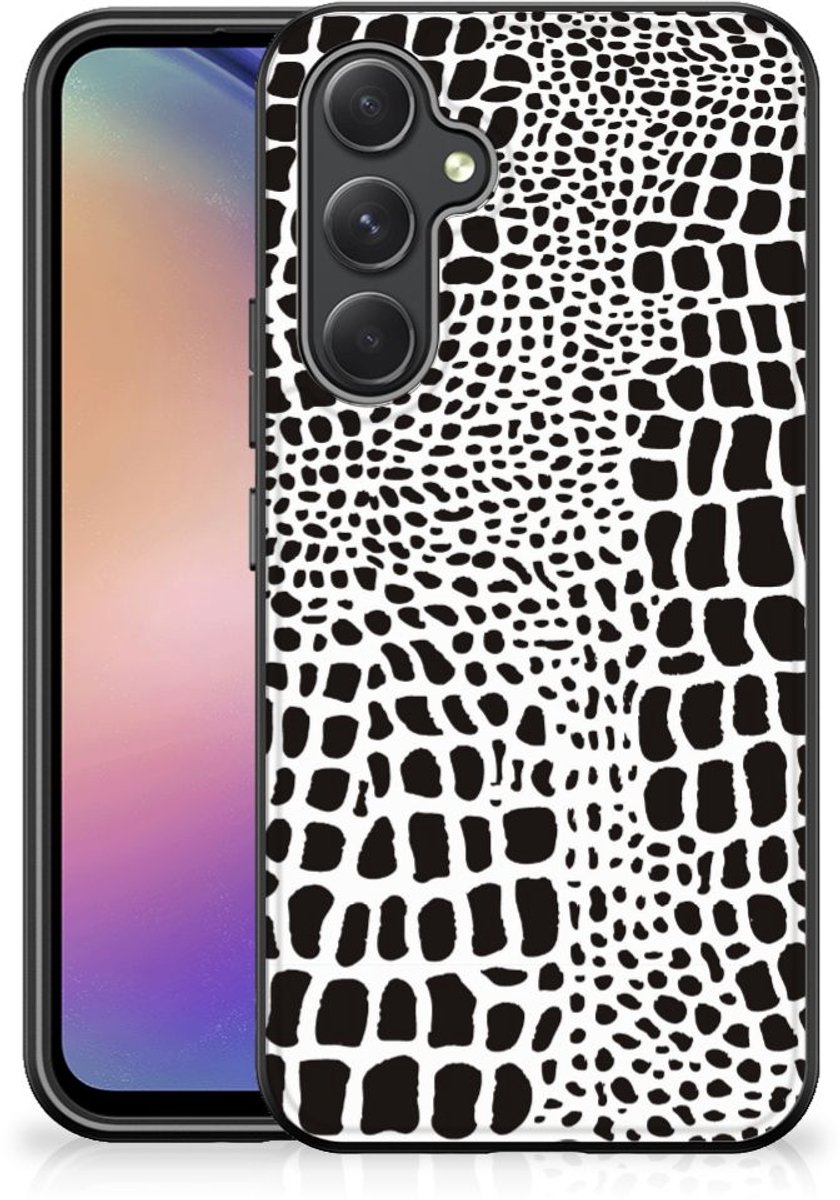 Samsung Galaxy A54 Dierenprint Telefoonhoesje Slangenprint