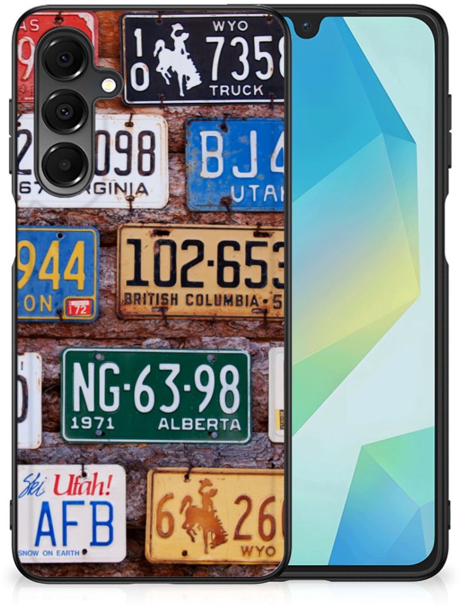 Samsung Galaxy A16 5G/4G Silicone Back Case Kentekenplaten