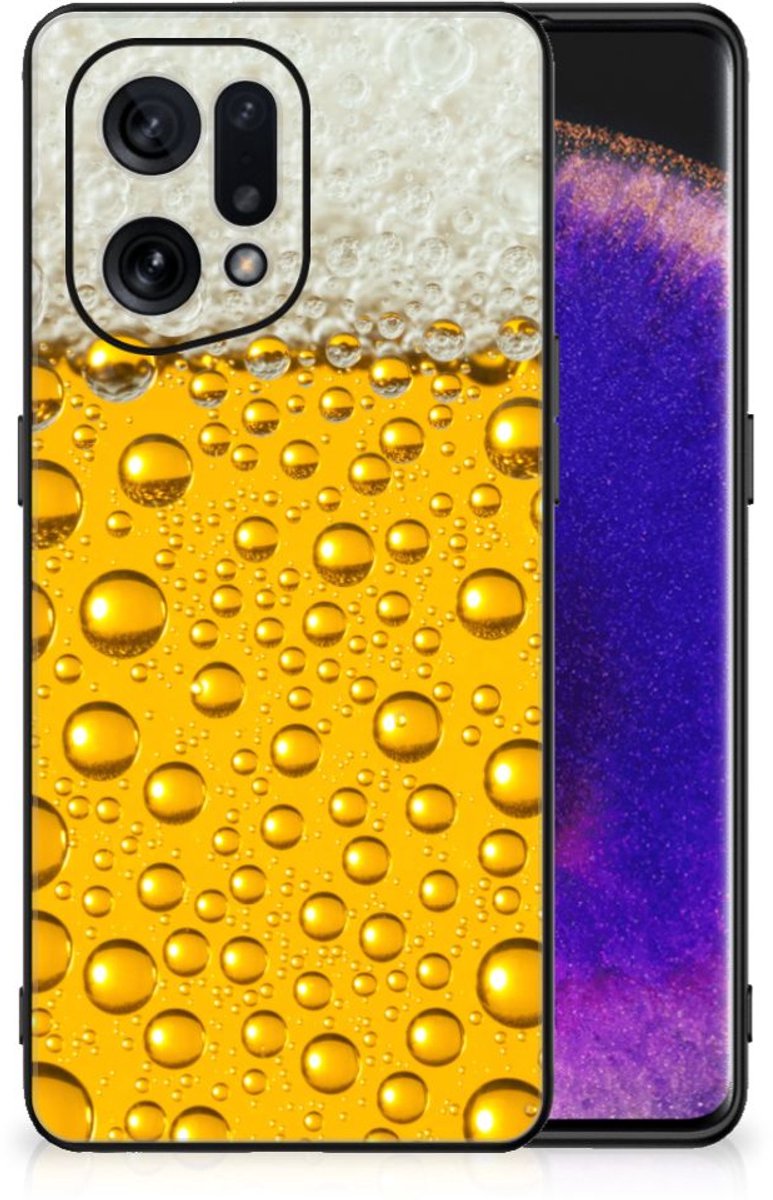 OPPO Find X5 Back Cover Hoesje Bier