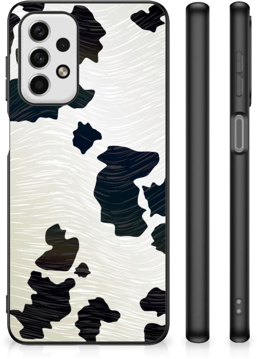 Samsung Galaxy A23 Dierenprint Telefoonhoesje Koeienvlekken
