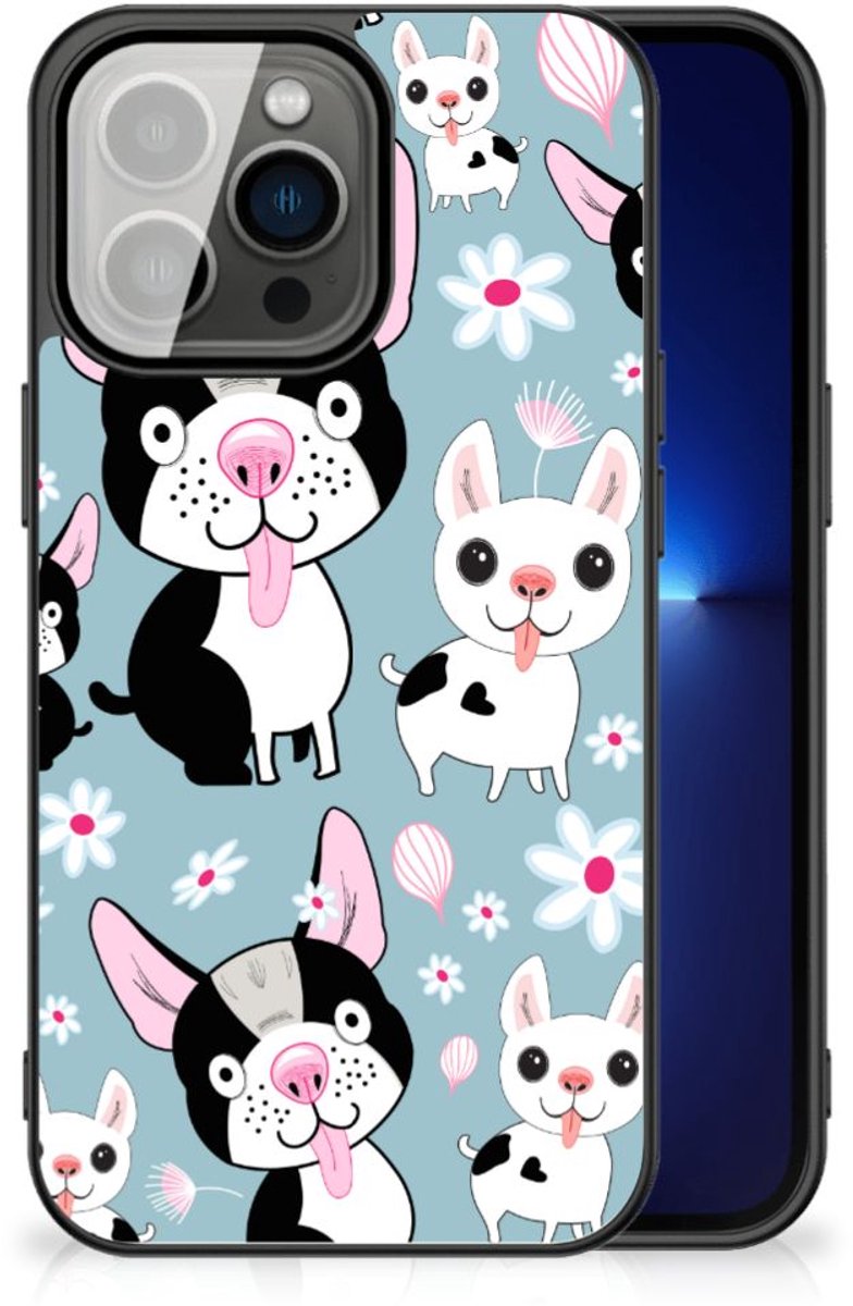 iPhone 13 Pro Dierenprint Telefoonhoesje Hondjes