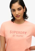 T-shirt Luxe à manches courtes Superdry Sport Luxe XL Femme