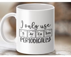grappige mok, wetenschap mok, nerd mok, periodiek, chemie grap, sarcasme cadeau, koffie mok, thee mok, cadeau idee, chemische elementen, wetenschap cadeau, school mok, beste wetenschapper