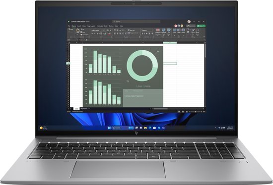 HP ZBook Firefly G11 Intel Core Ultra 7 155H Mobiel werkstation 40,6 cm (16") WUXGA 32 GB DDR5-SDRAM 1 TB SSD NVIDIA RTX A500 Wi-Fi 6E (802.11ax) Windows 11 Pro AI PC, AI Workstation Zilver - HP - Hoofdafbeelding
