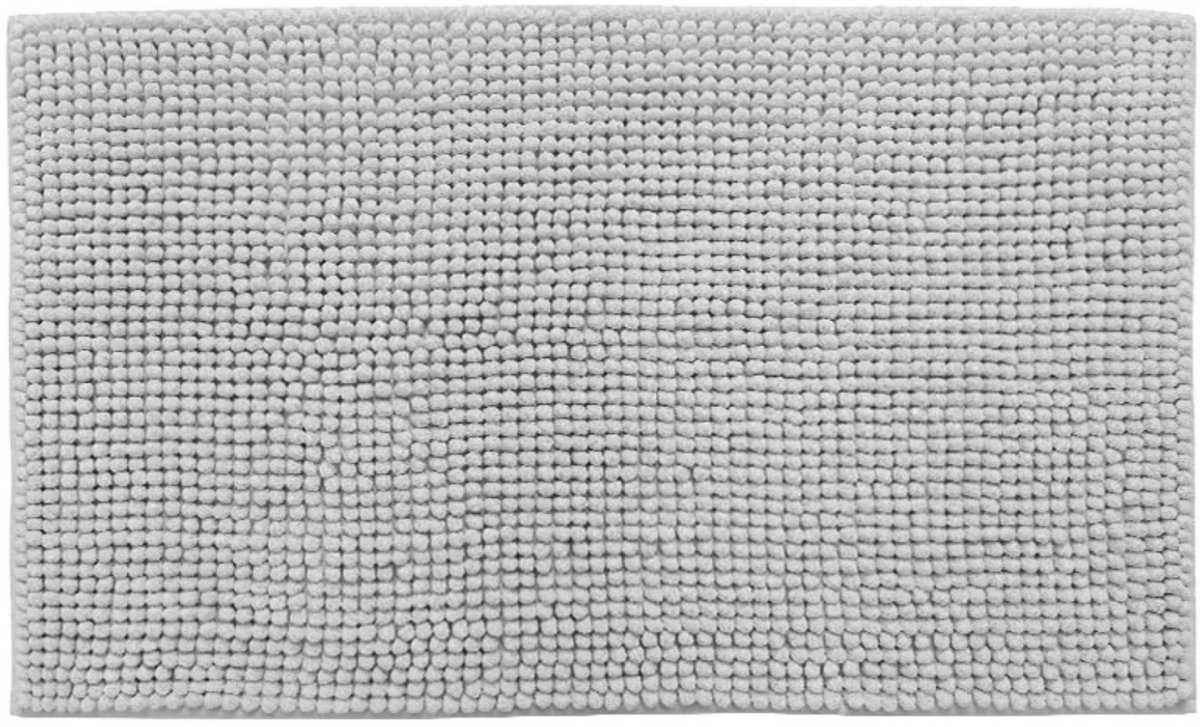 EXCITAT Badmat - Superabsorberend - Antislip - Machinewasbaar - Geschikt voor douches en badkuipen - Grijs