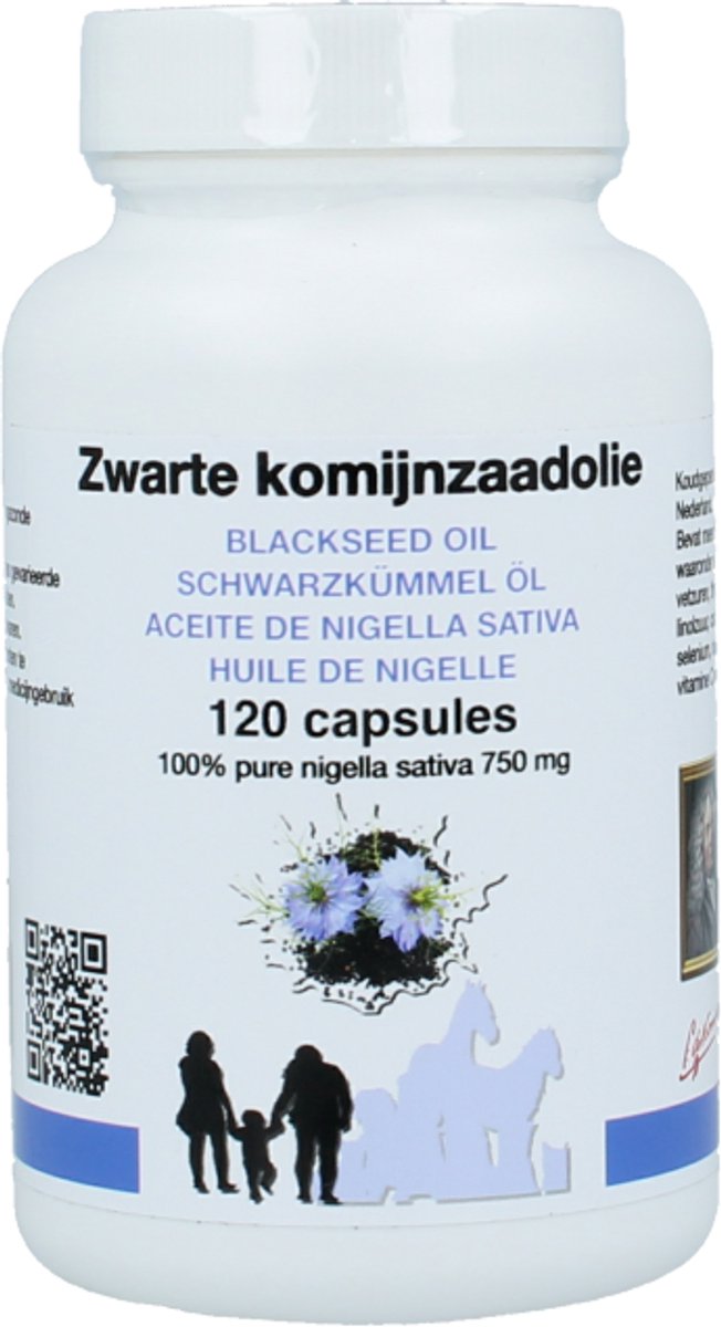 De Koning Tilly Zwarte komijnzaad 120 Capsules