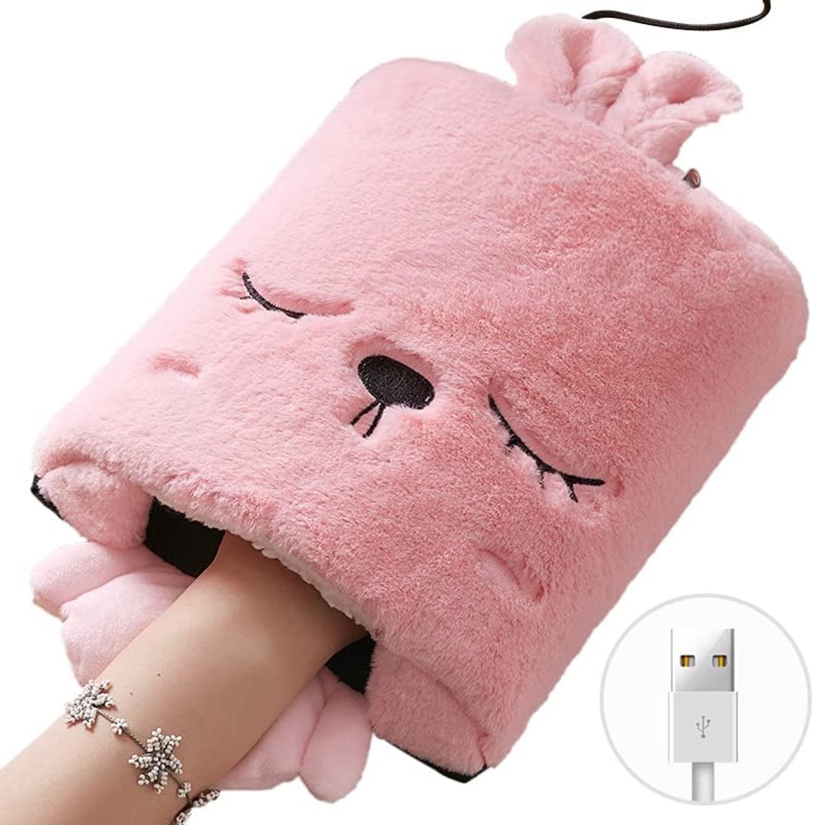 USB Heated Mouse Pad - Hand Warmer Mat - Warmer voor Winter - Laptop Computer Mouse Pad voor Thuis - Kantoor - School