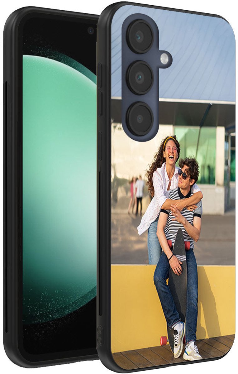 Telefoonhoesje Ontwerpen met Eigen Foto Geschikt voor Samsung Galaxy S23 FE - Zelf Telefoonhoesje maken - ProtX