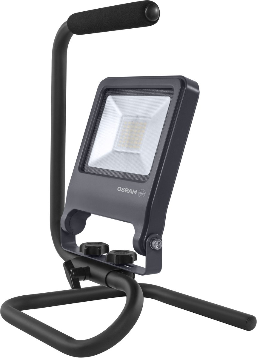 OSRAM LED werklamp S-Stand 30W 840, 4000K koel wit, 2700 lm, IP65, draaibare kop, 2m kabel