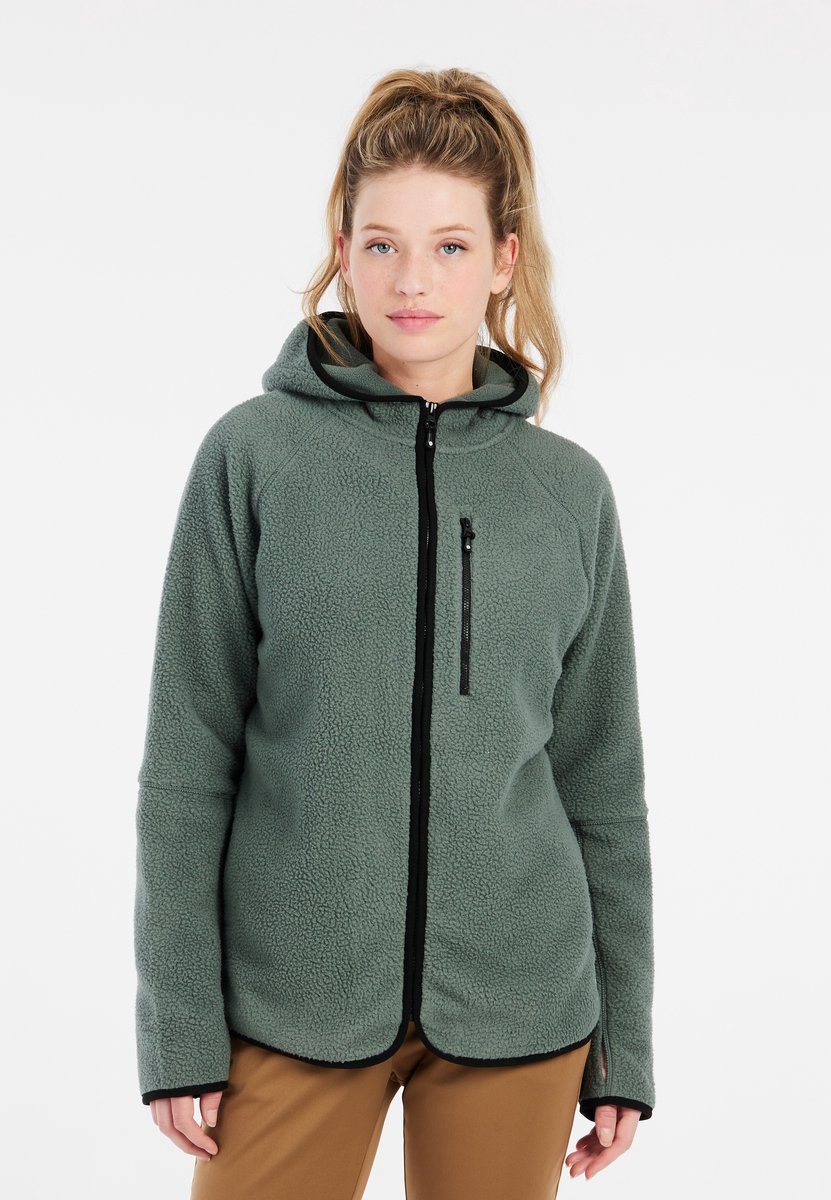 Protest Prtgold – Hoodie Dames – Ritssluiting Evergreen
